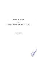 Lezioni di storia della letteratura italiana dettate ad uso delle scuole e delle colte persone: Letteratura moderna 1888
