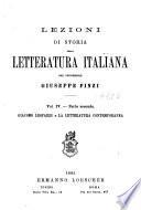 Lezioni di storia della letteratura italiana