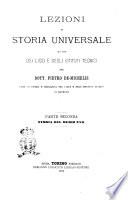 Lezioni di storia universale ad uso dei licei e degli istituti tecnici del dott. Pietro de Michelis
