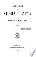 Lezioni di Storia Veneta