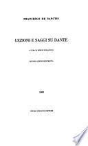 Lezioni e saggi su Dante
