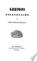 Lezioni filosofiche