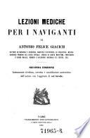 Lezioni mediche per i naviganti. 2. ed