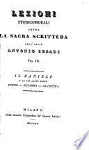 Lezioni storicomorali sopra la sacra scrittura