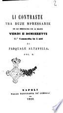 Li contraste tra duje mpressarie pe le mmuseche de li maste Verdi e Donizzetti 14.a commedia in 4 atti