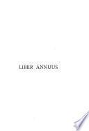 Liber annuus
