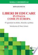 Liberi di educare in Italia come in Europa
