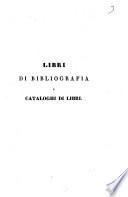 Libri di bibliografia e cataloghi di libri