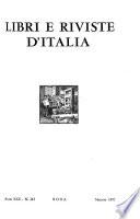 Libri e riviste d'Italia