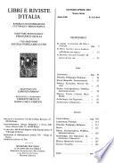 Libri e riviste d'Italia