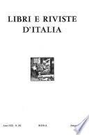 Libri e riviste d'Italia