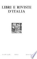 Libri e riviste d'Italia