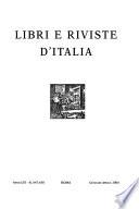 Libri e riviste d'Italia