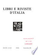 Libri e riviste d'Italia