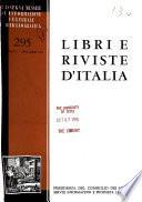 Libri e riviste d'Italia