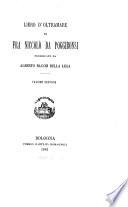 Libro d'oltramare di fra Niccolò da Poggibonsi