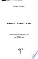 Libro de la melancholía
