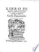 Libro de' pesci Romani, trad. in volgare da Carlo Zancaruolo
