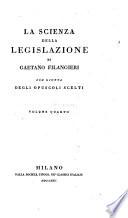 Libro III.: Delle Leggi Criminali. Parte II. Dei delitti e delle pene