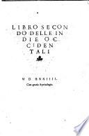 Libro primo [-vltimo] della historia de l'Indie occidentali