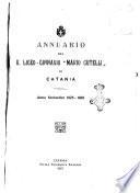 Liceo-ginnasio Mario Cutelli di Catania. Annuario