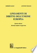 Lineamenti di diritto dell'Unione Europea. Ediz. ampliata