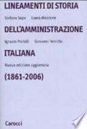 Lineamenti di storia dell'amministrazione italiana (1861-2006)
