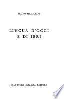 Lingua d'oggi e di ieri