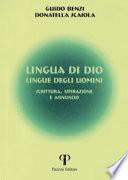 Lingua di Dio, lingue degli uomini. Scrittura, ispirazione e annuncio