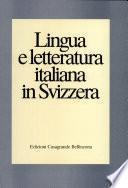 Lingua e letteratura italiana in Svizzera