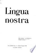 Lingua nostra