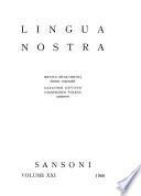 Lingua nostra
