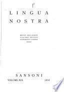 Lingua nostra