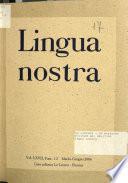 Lingua nostra
