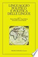 Linguaggio politico e politica delle lingue