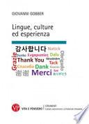 Lingue, culture ed esperienza