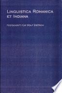 Linguistica romanica et indiana