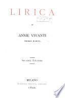 Lirica di Annie Vivanti (George Marion)