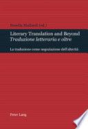 Literary translation and beyond