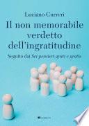 ll non memorabile verdetto dell’ingratitudine