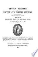 Lloyd's Register of British and Foreign Shipping