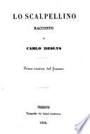 Lo scalpellino. Racconto. Prima versione dal francese