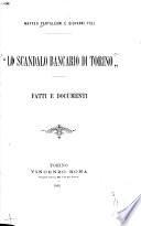 Lo scandalo bancario di Torino