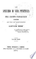 Lo specchio di vera penitenza