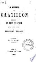 Lo spettro di Chatillon romanzo di Elia Berthet