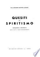 LO SPIRITISMO...QUESTO MISTERO!