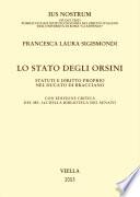 Lo Stato degli Orsini