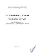 Lo Stato degli Orsini