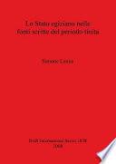 Lo stato egiziano nelle fonti scritte del periodo tinita