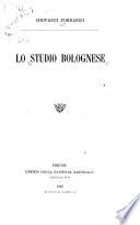 Lo studio bolognese